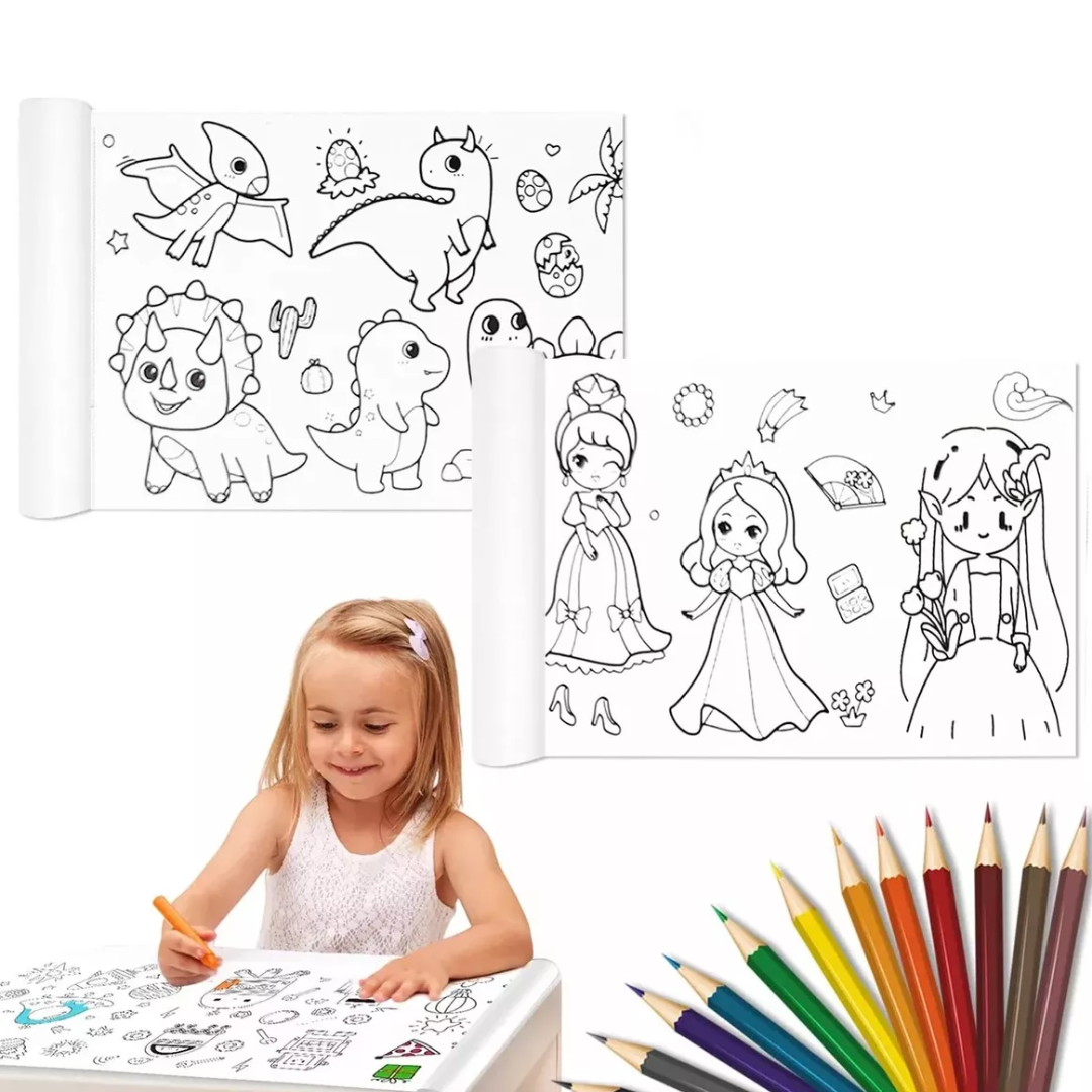 Papel Adhesivo Dibujos Para Pintar
