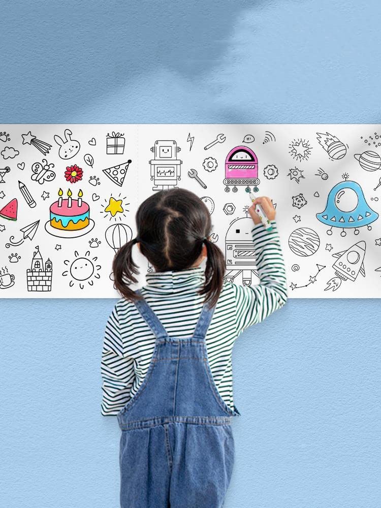 Papel Adhesivo Dibujos Para Pintar